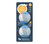 Zeus Juguete Interactivo para Perros Duo Pelota con Sonido y Reflectante, 6,3 cm, 2ud
