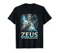 Zeus La ira del Trueno Rey de la mitología Griega Camiseta