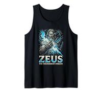 Zeus La ira del Trueno Rey de la mitología Griega Camiseta sin Mangas