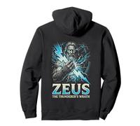 Zeus La ira del Trueno Rey de la mitología Griega Sudadera con Capucha