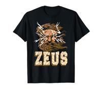 Zeus Relámpago Ira Mito Poder Rey Dios Olímpico Camiseta