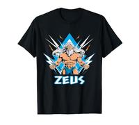 Zeus Rey De Los Dioses Griegos Mitología Amante Antigua Grecia Mitos Camiseta gráfica económica