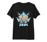 Zeus Rey De Los Dioses Griegos Mitología Amante Antigua Grecia Mitos Camiseta Premium