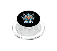 Zeus Rey De Los Dioses Griegos Mitología Amante Antigua Grecia Mitos PopSockets PopGrip para MagSafe