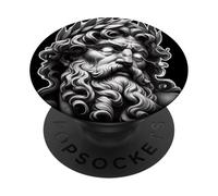 Zeus Rey de los Dioses Mitología Griega PopSockets PopGrip Adhesivo