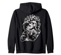 Zeus Rey de los Dioses Mitología Griega Sudadera con Capucha