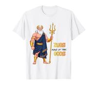 Zeus Rey de los Dioses Souvenir Grecia Atenas Niño Niño Niño Camiseta