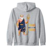 Zeus Rey de los Dioses Souvenir Grecia Atenas Niño Niño Niño Sudadera con Capucha