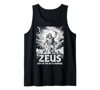 Zeus Rey del Cielo Y Trueno Camiseta sin Mangas
