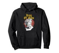 Zeus Thunderbolts Rey De Dioses Mitología Griega Vintage Sudadera con Capucha