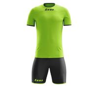 ZEUS VESTE GLI DEI EQUIPO STICKER VERDE FLUOR - NEGRO,L