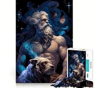 Zeus y su compañero,Rompecabezas de 1000 Piezas para Adultos,Mejora Mental,Juego,Corte láser para un Ajuste, Actividad Divertida para Toda la Familia (38x26cm)