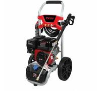 ZEUZ Hidrolimpiadora de Alta Presión Gasolina 4 Tiempos 280 Bar (Máx.) / 220 Bar (Sin Rotabuse) - 6.5 HP - 510 L/h