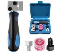 Zevmi Herramienta Abocardadas para Cables de Freno: 3/16" DIN Abocardador Aire Acondicionado Kit Herramientas Doble Abocardado Tubo de Freno para Sistemas de Frenado Hidráulicos