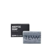 ZEW for Men Aseptic Soap with colloidal silver Jabón en barra 85 ml