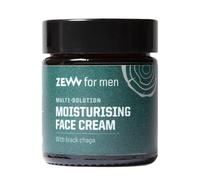 ZEW for Men Moisturizing Face Cream with black chaga Crema facial 30 ml