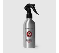 ZEW for Men Spray de sal marina para hombre, 240 ml, aceite de linaza minerales, textura de ondas de playa, volumen sin alcohol, cosmética natural vegana