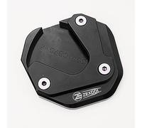 ZEXDDI Motocicleta CNC Ajuste para Hon-da X-ADV XADV 750 NC750X NC750 X HORNET CB750 TRANSALP XL750 Almohadilla de extensión de Soporte Lateral Placa ampliadora de pie (Negro)
