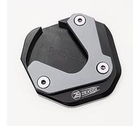 ZEXDDI Motocicleta CNC Ajuste para Hon-da X-ADV XADV 750 NC750X NC750 X HORNET CB750 TRANSALP XL750 Almohadilla de extensión de Soporte Lateral Placa ampliadora de pie (Gris)