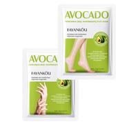 ZEXIJOW Mascarillas para manos y pies,Antiedad,Regeneradoras y nutritivas,Ideales para manos y pies secos,Envejecidos y agrietados,Aptas para hombres y mujeres (Aguacate)