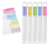 ZEYIYER 300 unidades de hilo limpiador de agujeros de oreja desechables, hilo dental para limpieza de agujeros de oído, para mujeres y hombres, kit de cuidado para piercings de oreja y nariz