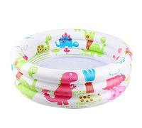 ZeYou Piscinas para niños,Piscina Inflable Redonda para bebés y niños pequeños, Fiesta de Verano en La Piscina Interior al Aire Libre 五点描述