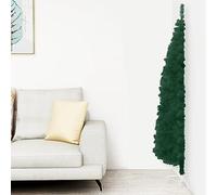 ZEYUAN Medio árbol de Navidad Artificial con Soporte, Arbolitos De Navidad, Decoración Navideña, Christmas Tree, Pino Navidad, Arvore De Natal, Verde 120 cm