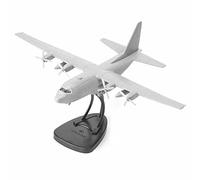 ZEZEFUFU 1:144 US C-130 Hercules Avión de Transporte 4D Modelo de avión militar para regalo de colección (kit sin montar)