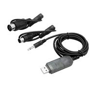 ZEZEFUFU 1 x USB Simulador Cable con Cables Adaptadores Kit RC Helicóptero Avión Coche Entrenamiento para FlySky FS-SM100
