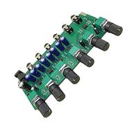ZEZEFUFU DC5-15V 4Way Salida de Audio Mezclador de Audio Placa de Sonido Estéreo Entrada de Audio Auriculares Amplificador