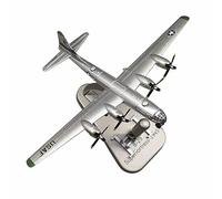 ZEZEFUFU Escala 1/300 US B29 B-29 Superfortress Air Fortress Bomber Modelo con misil Modelo de exhibición estática Juguetes