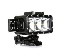 ZEZEFUFU Impermeable Buceo Spot Luz LED Luz Video Luz Fotográfica Buceo Lámpara Cámara Accesorios para GoPro Hero 5 4 3+ 3 SJ4000