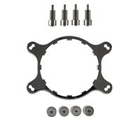 ZEZEFUFU Kit de soporte de montaje de enfriador redondo para Corsair H45 H55 H60 H75 H80I V2 H100i V2 H115i radiador redondo refrigerado por agua AMD AM4