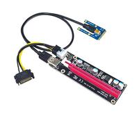 ZEZEFUFU Mini tarjeta gráfica PCIe Riser Mini PCI-E a 16X Tarjeta Riser para portátil Tarjeta gráfica externa EXP GDC BTC Miner