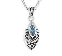 ZEZILE Urna Collares para Cenizas para Mujeres Hombres Medallones Conmemorativos Colgante Grabado Siempre en mi Mente Para Siempre en mi