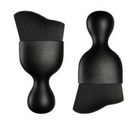 ZFFKZ Juego de 2 cepillos de polvo para coche, suave y sin arañazos para interior