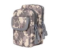 ZFFOZZ Bolsas Tácticas MOLLE, Pequeña Bolsa EDC Resistente Al Agua Para Acampar Al Aire Libre Viajes y Aventuras(Acu)