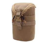 ZFFOZZ Bolsas Tácticas Molle, Riñonera Compacta y Utilitaria Para Chaleco Riñonera Para el Pecho Para Herramientas Pequeñas Organización Modular Horizontal(Brown)