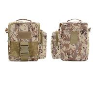 ZFFOZZ Bolso Bandolera de Lona Pequeño, Clásico Vintage Impermeable Táctico Cruzado Informal Unisex(Desert Digital)