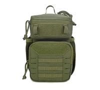 ZFFOZZ Bolso de Hombro Táctico Molle Sling Bags, Con Correa Incluida Mochila EDC Sling Bag Impermeable Para Llevar Todos Los Días(Green)