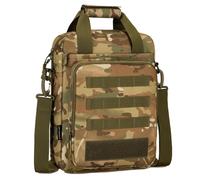 ZFFOZZ Bolso Mensajero Táctico para Hombres, Bolso de Hombro Militar MOLLE, Adecuado para Picnics, Acampada y Varias Actividades al Aire Libre(CP)