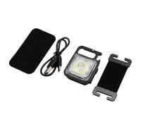 ZFFOZZ Linterna Llavero con 11 Modos, Mini luz de Trabajo de 800 lúmenes, Recargable por USB-C, Base de Clip magnético, abrebotellas, luz de Bolsillo EDC