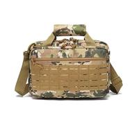 ZFFOZZ Maletín táctico plegable tipo mensajero, resistente al desgaste y al agua con cremallera bloqueable y resistente a los arañazos(Cp)