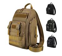 ZFFOZZ Mochila de pesca de 20-35 l, bolsa portátil para guardar aparejos de pesca multifunción de gran capacidad con múltiples bolsillos(Khaki)