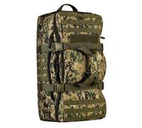 ZFFOZZ Mochila de Viaje Táctica de 60L, Estilo Militar, con Sistema MOLLE, 3 en 1, Ideal para Viajes de Fin de Semana, Gimnasio, Entrenamiento y Despliegue.(Jungle Digital)