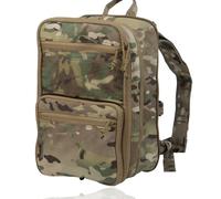 ZFFOZZ Mochila Táctica de Dos Hombros Portátil, Nylon 1000D con Sistema MOLLE, Ideal para el Acampado, el Picnic y las Actividades al Aire Libre(CP)