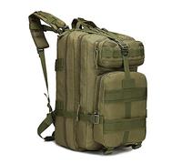 ZFFOZZ Mochila táctica militar de 45 l, impermeable ventilada grande extraíble para asalto de 3 días tipo Molle para senderismo y acampada(Green)