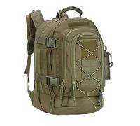ZFFOZZ Mochila táctica militar de 55 l para hombre, mochila Molle, mochila de supervivencia para senderismo, camping y viajes.(Green)