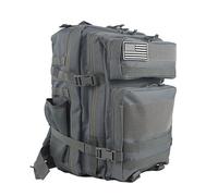 ZFFOZZ Mochila táctica militar Molle de 45 litros, mochila de asalto para el ejército mochila de emergencia para 3 días mochila de senderismo y trekking(Gray)