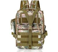 ZFFOZZ Mochila Táctica Militar Molle para Senderismo, 36-55 L, Ideal para Actividades al Aire Libre, Montañismo, Trekking, Turismo y Pesca.(CP)